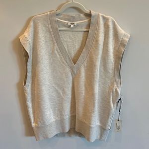 NWT AGOLDE Sweatshirt Vest Jumper Pullover, size Large